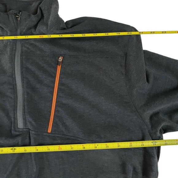 Basin And Range Men’s SIZE XL Gray Pullover Casual Long Sleeve Pocketed - Picture 4 of 9